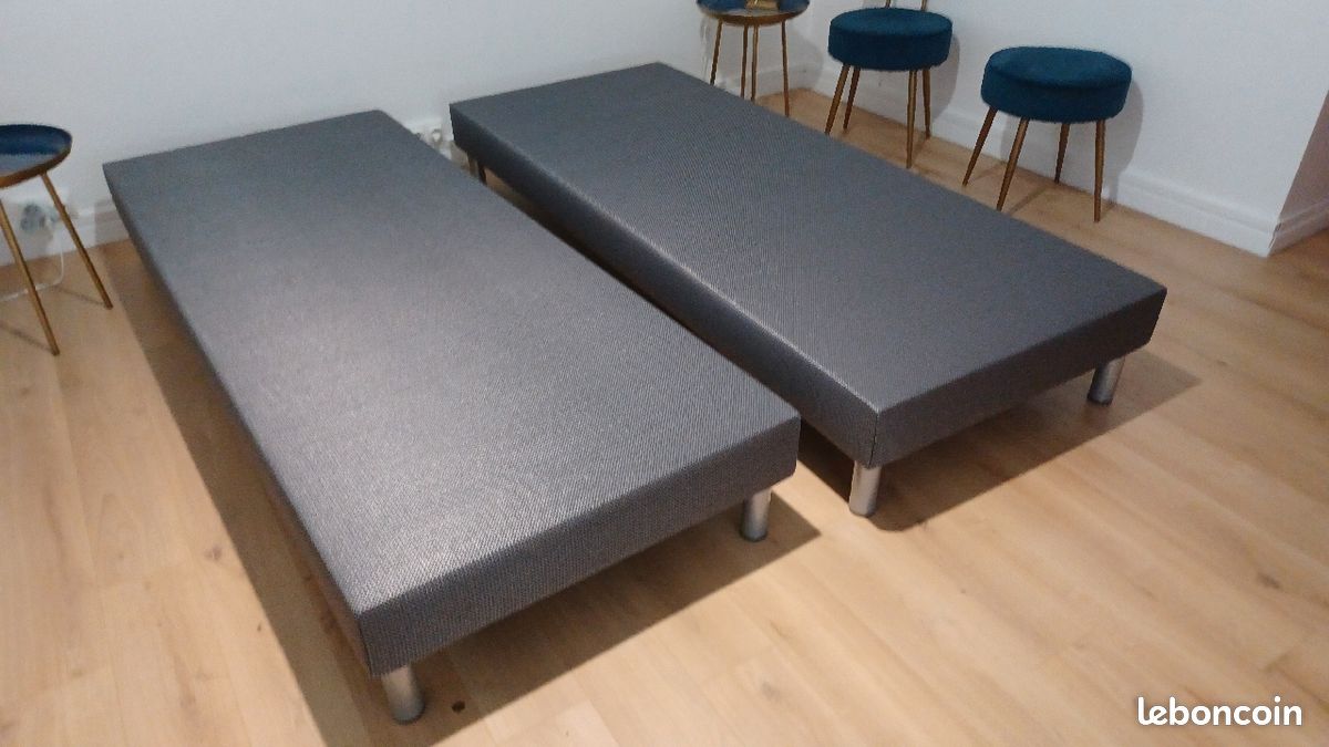 Lit (sommier et matelas) NEUF (image 2)