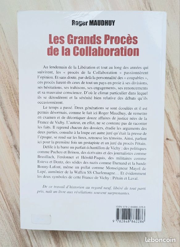 Roger Maudhuy- Les Grands Procès de la Collaboration (image 2)