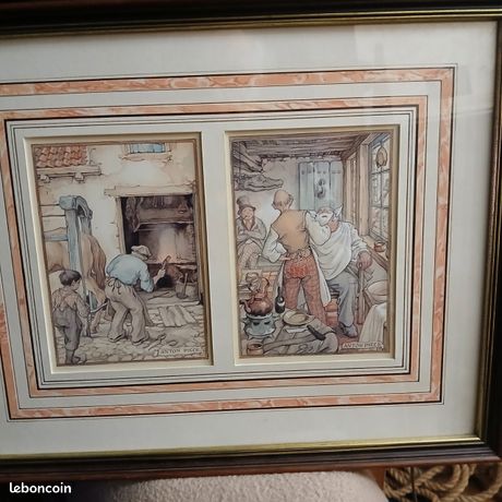 ANCIEN CADRE PORTE Photo Art Deco Bois Sculpté Argenté A La Feuille EUR