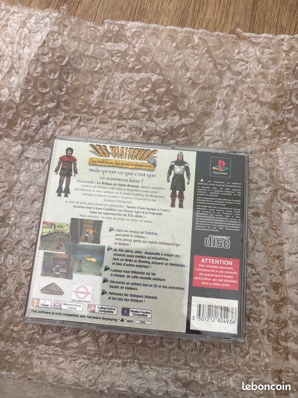 Les Visiteurs: La Relique de Sainte Rolande - PS1/PSX ROM & ISO - Download