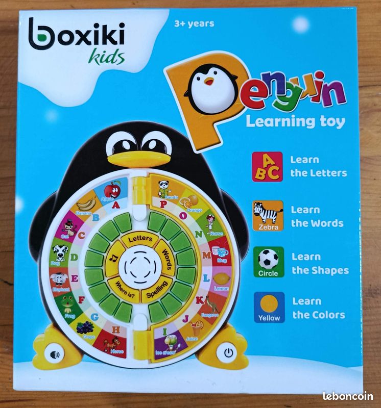 Tablette Apprentissage Enfant Telephone Jouet Éducatif avec 6 Jeux pour Apprendre Lettres ABC Chiffres Mots Orthographe et Melodies, Jouet Interactif Bebe 3 Ans et Plus par Boxiki Kids Tablette Apprentissage Enfant Telephone Jouet Éducatif avec 6 Jeux pour Apprendre Lettres ABC Chiffres Mots Orthographe et Melodies, Jouet Interactif Bebe 3 Ans et Plus par Boxiki Kids