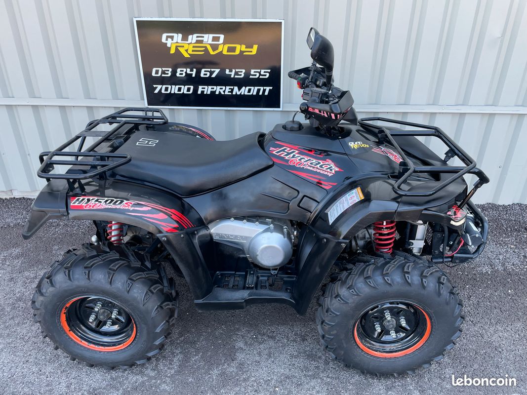 Quad HYTRACK HY 500 4X4 très peu servi (image 2)