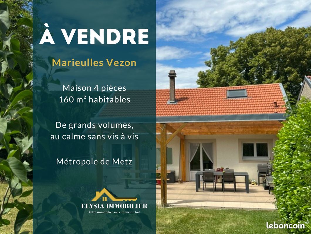 Maison 4 pièces 160 m² · à Marieulles · 160 m² · 385 000 €