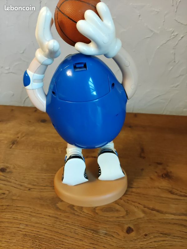 Distributeur de bonbons vintage Blue Sax de M&M, objets de collection avec/sans boîte - Canada