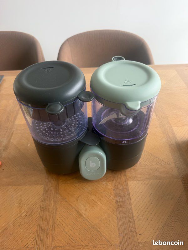 Robot bébé Babymoov Nutribaby One – Cuiseur vapeur & mixeur (image 1)