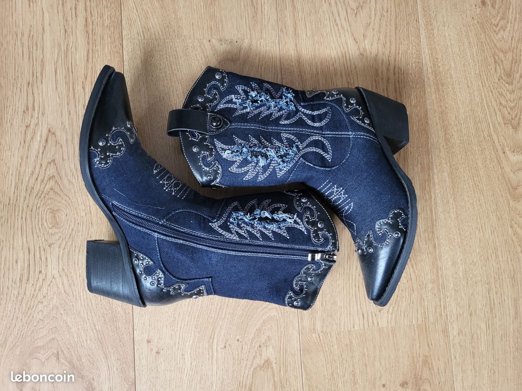Bottines country - Femme T 37 (image 3)