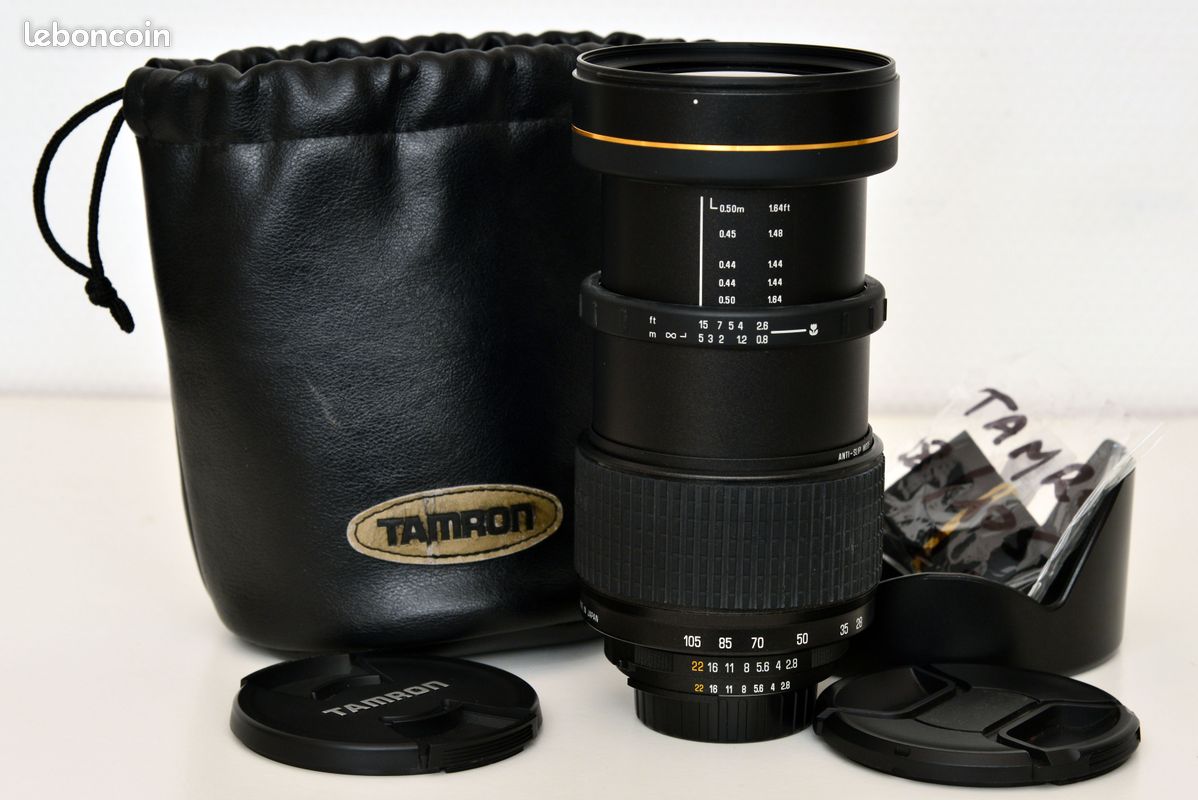 Objectif Tamron 28-105 Mm 1:4-5.6 Ai-S 179D AF  IF  AF If Af Autofokus Nikon Af