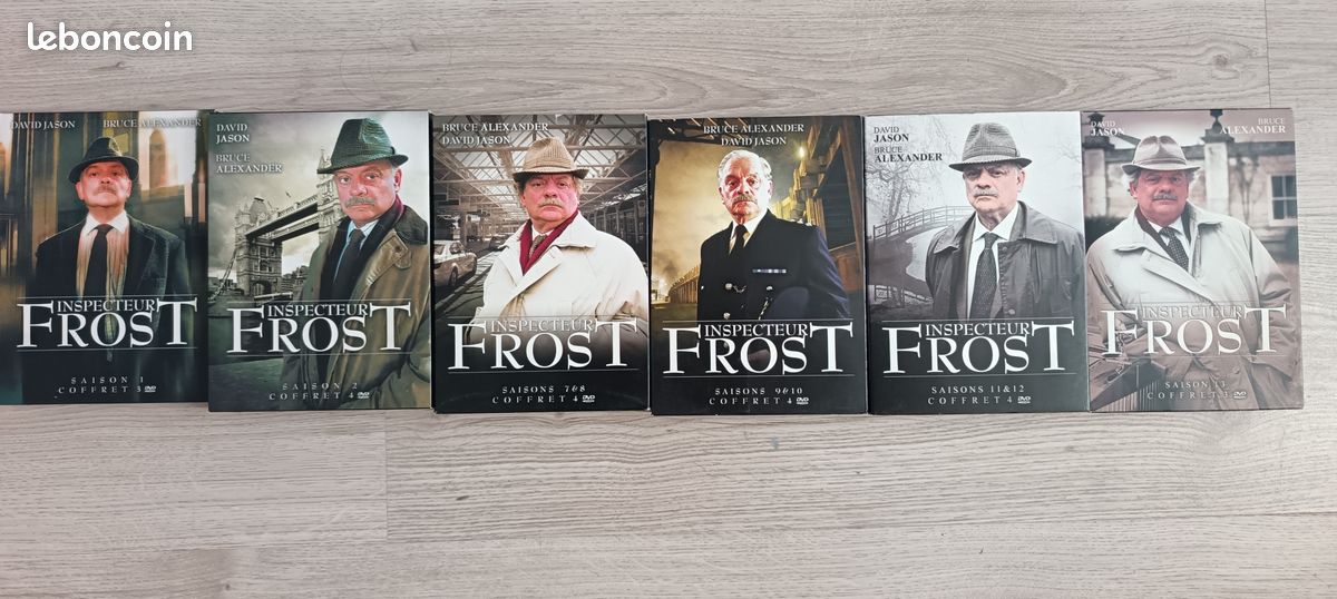 Plusieurs saisons de la série Inspecteur Frost en DVD (image 1)
