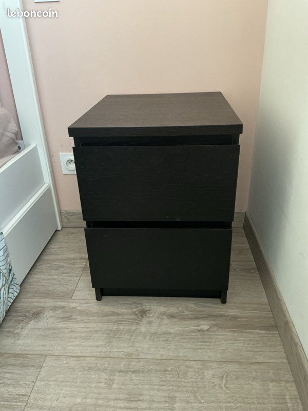 Lot de 2 Tables de nuit IKEA MALM (image 7)
