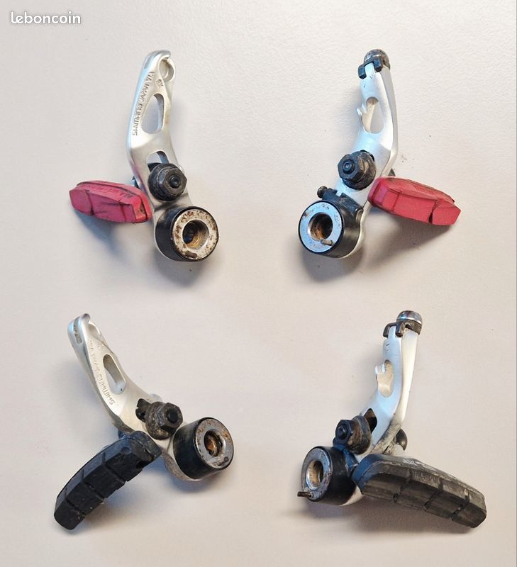 Lot De 3 étriers De Frein Cantilever Shimano Deore XT BR-M737 Vintage