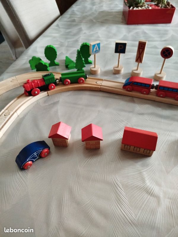 Lot de jouets en bois - jeux de construction (image 9)