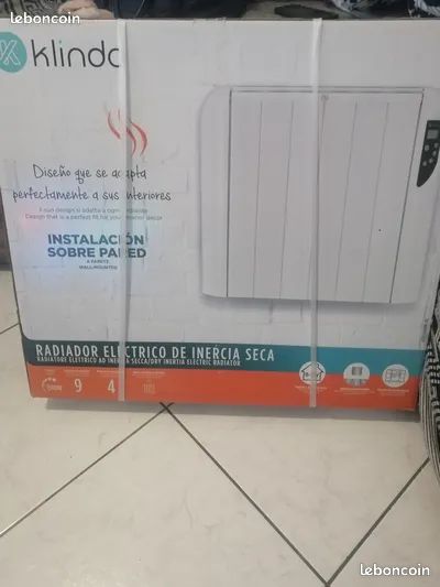 Radiateurs électriques a inertie sèches 1500w (image 1)