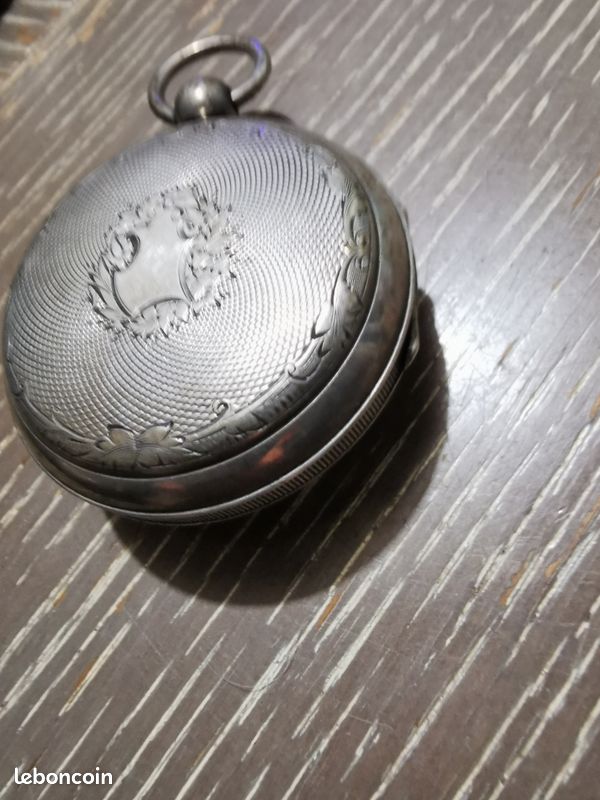 Montre Gousset Ancienne Argent Massif – Th. Granger à Quelaines Fonctionne