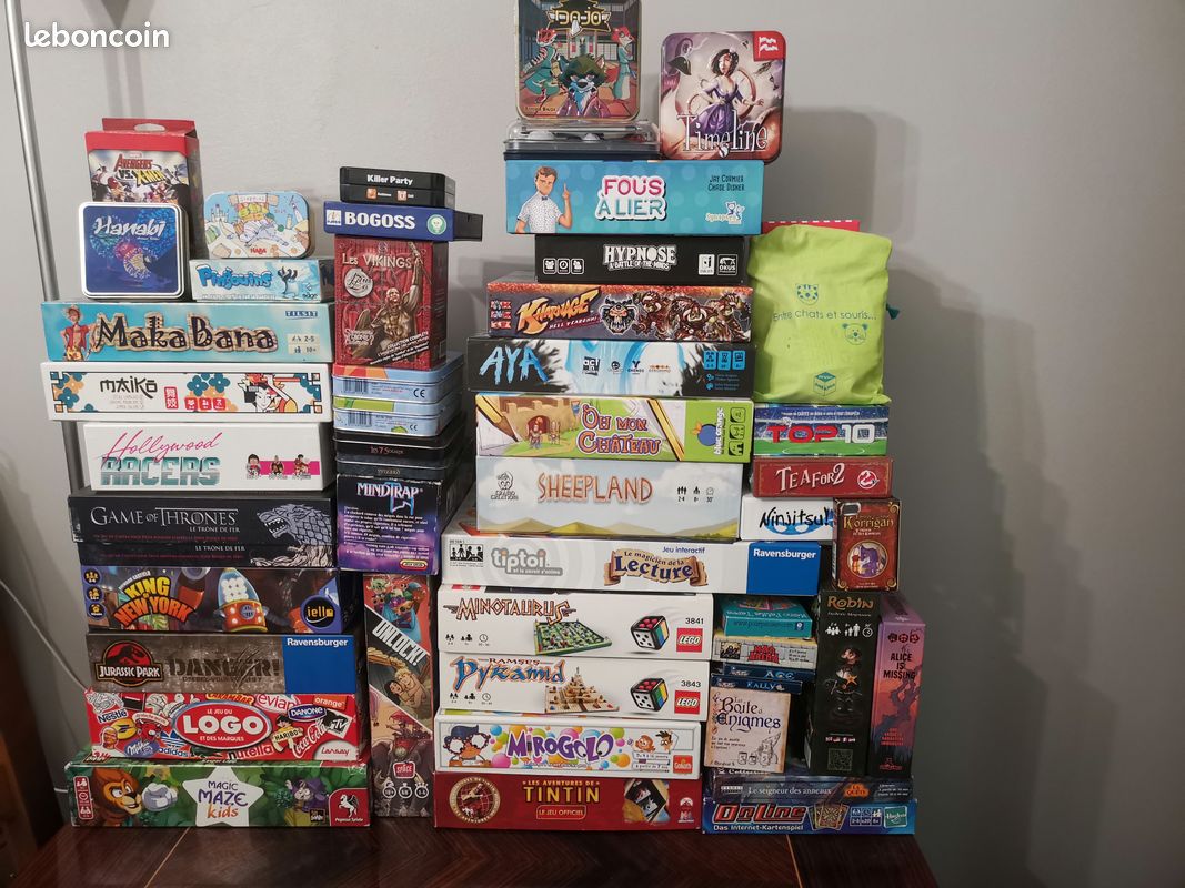 Jeux de société à l'unité ou en lot (image 1)