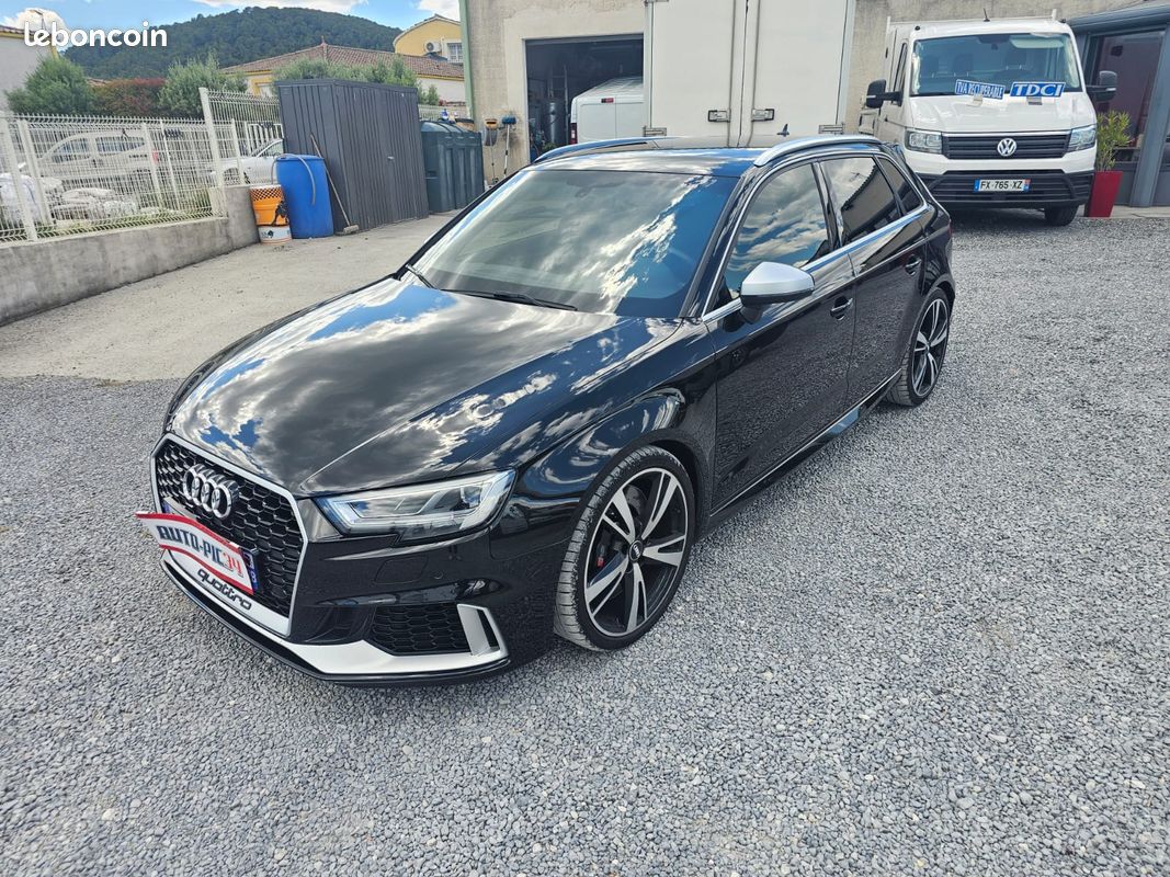 Audi RS3 Sportback 2.5 TFSI 400 Quattro S tronic – Full Black – État exceptionnel (image 5)