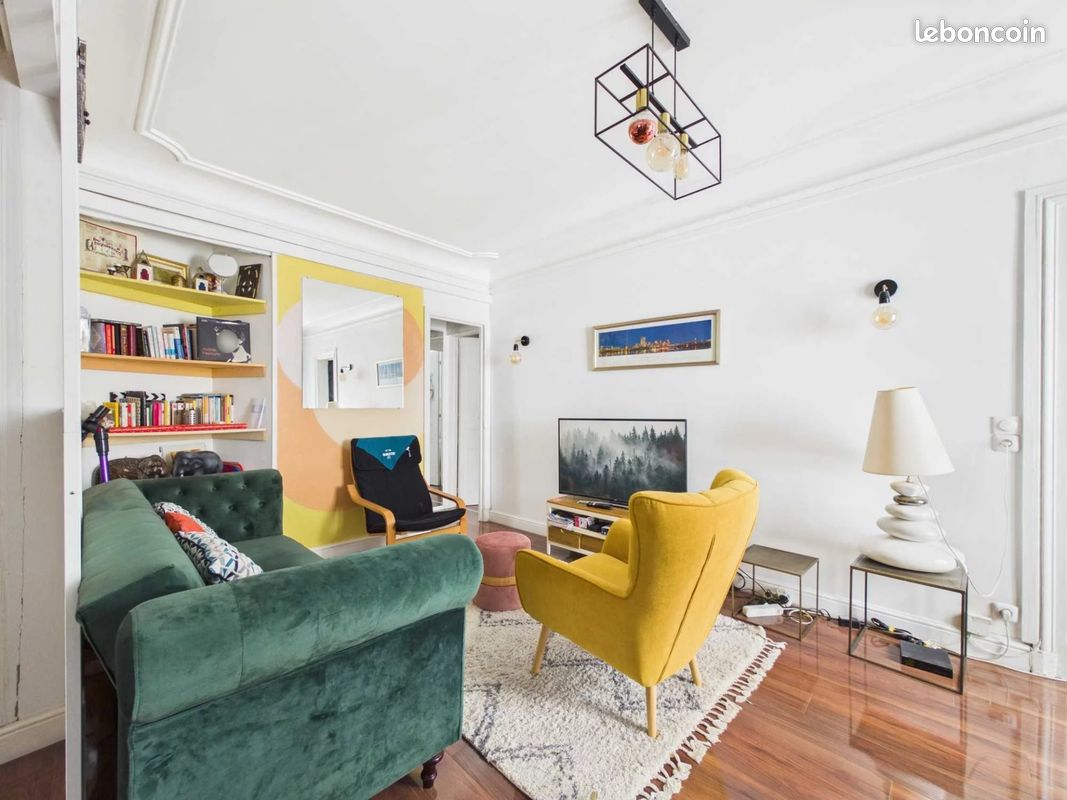 Appartement 3 pièces 57 m² · à Paris · 57 m² · 655 000 €