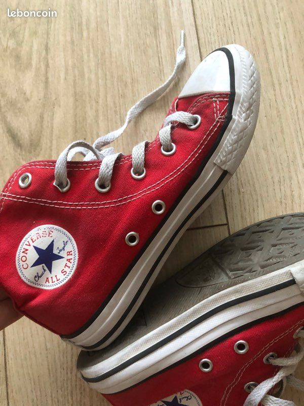 Chaussures Converse Converse Chuck Taylor Enfant Rouge Chaussures