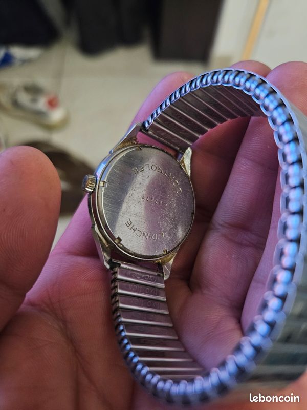 Montre Bracelet Homme MOGADOR Mécanique Vintage – Ne Fonctionne Pas – France