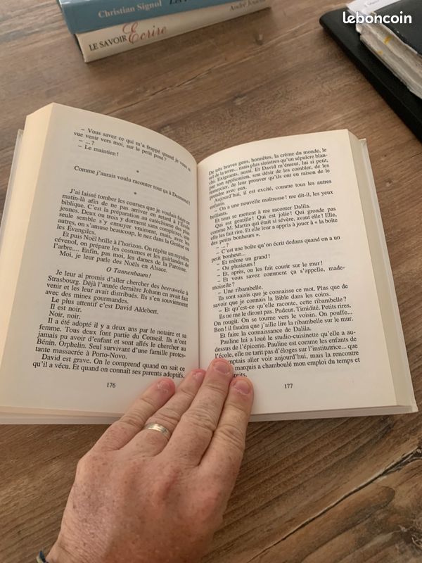 Livre " Les châtaigniers du désert " - Frédérique Hébrard (image 3)