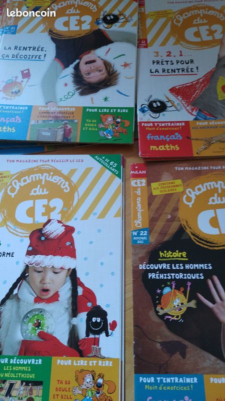"Champion du CE2" Milan Presse à choisir pour soutien vacances (image 1)