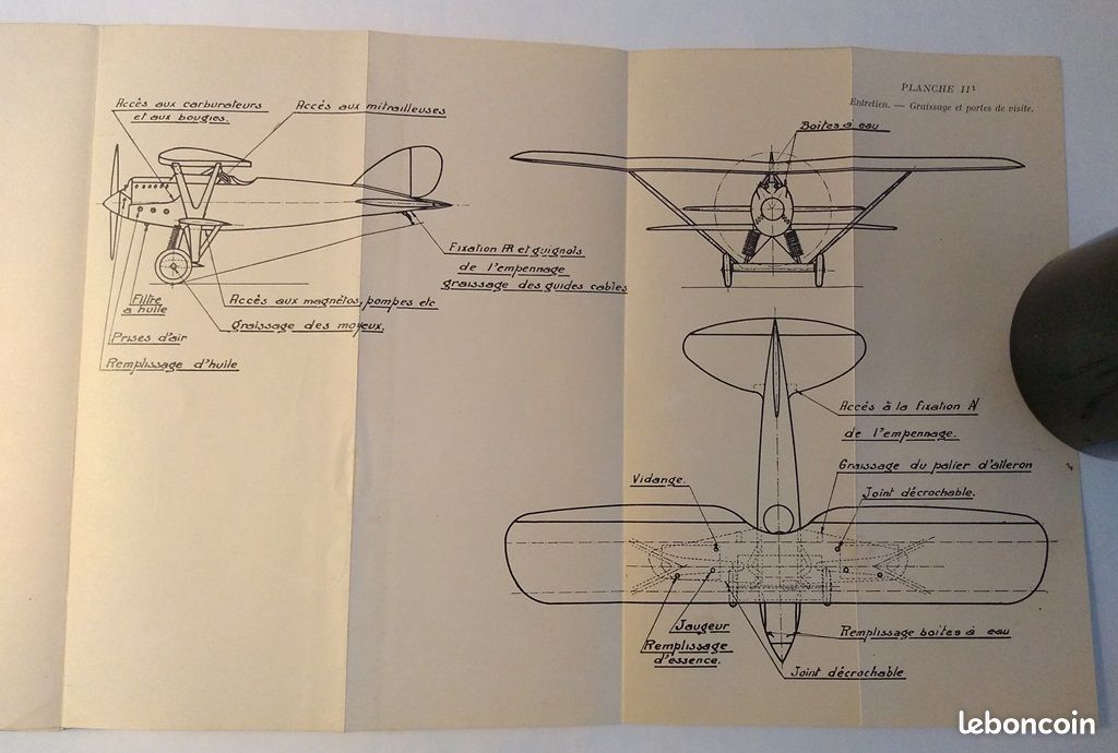 Notice Avion NIEUPORT DELAGE 62 622 année 1932 (image 2)
