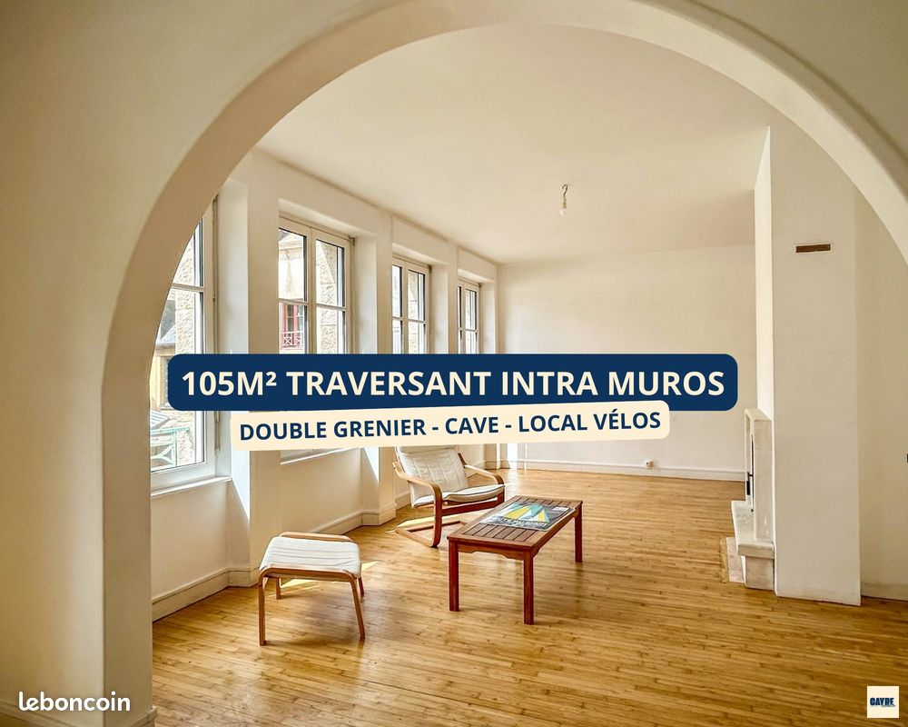 Appartement 4 pièces 106 m² · à Saint-Malo · 106 m² · 476 000 €