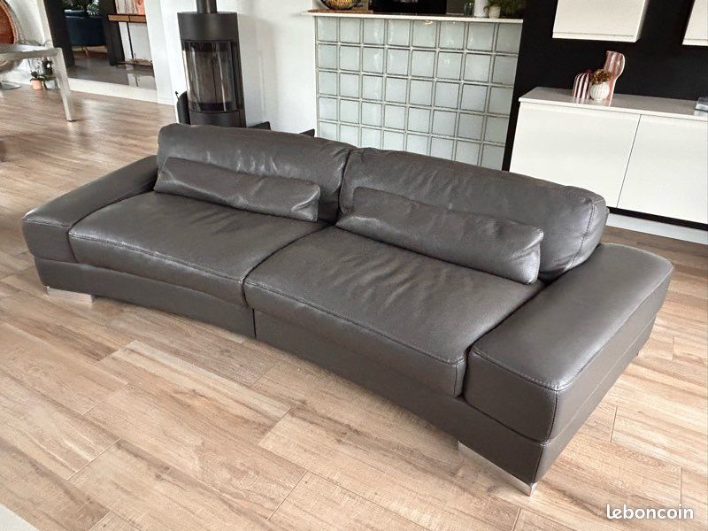Canapé cuir ROCHEBOBOIS (image 1)