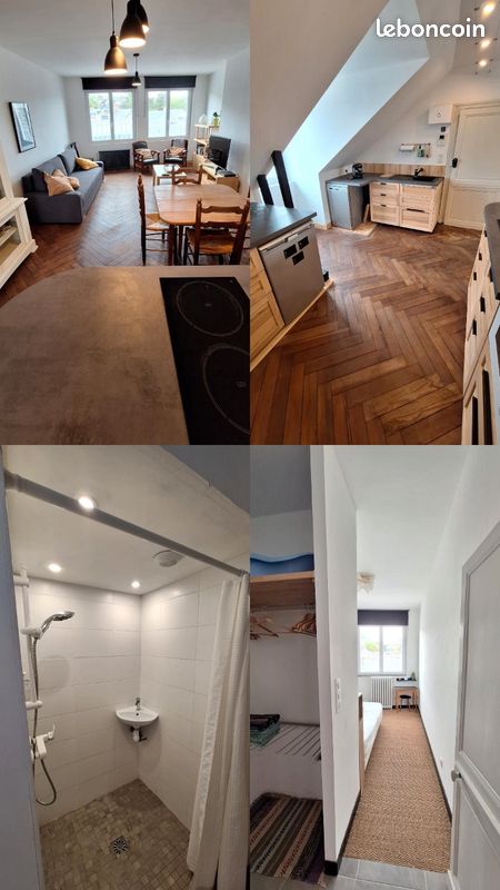 Appartement 2 pièces 54 m² · à Fécamp · 54 m² · 850 €/mois