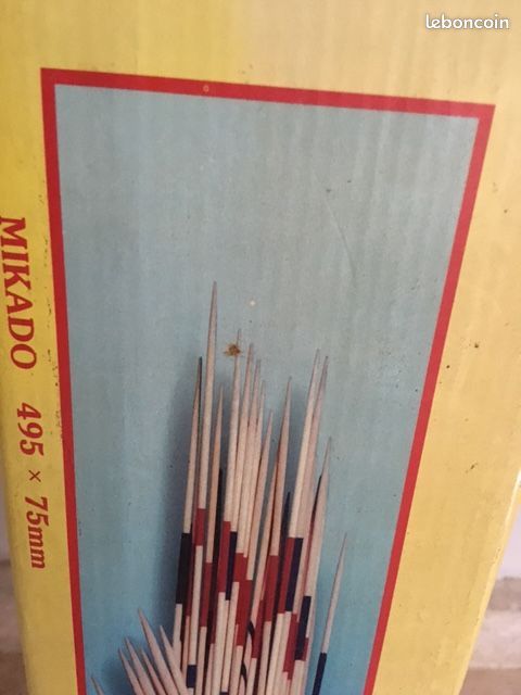 JEU MIKADO GÉANT EXTÉRIEUR 41 PIÈCES - JEUX DE SOCIÉTÉ / Enfants (6 à 8