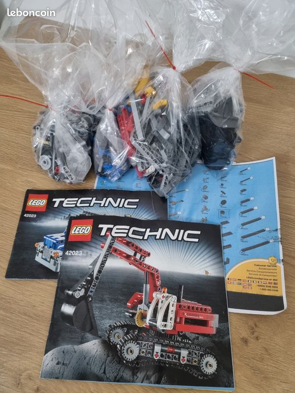 LEGO TECHNIC 42023 Construction Crew de 2014 Jeux Jouets