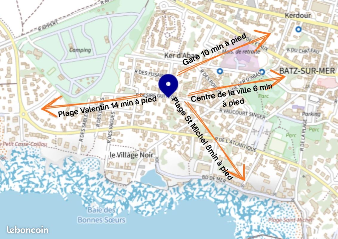 Maison 4 pièces 75 m² · à Batz-sur-Mer · 75 m² · 415 000 €