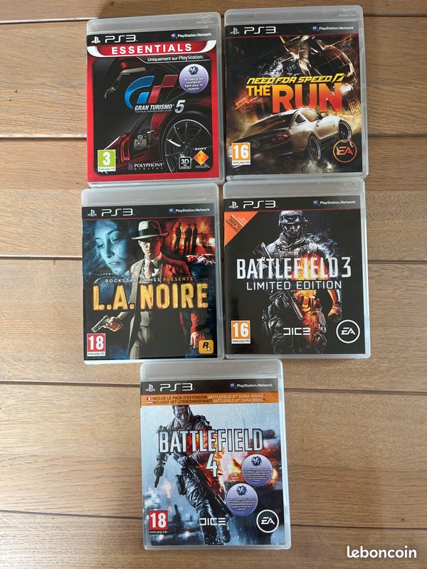Lot De Jeux PS4 – Neufs Sous Blister – Version Française – Envoi Suivi