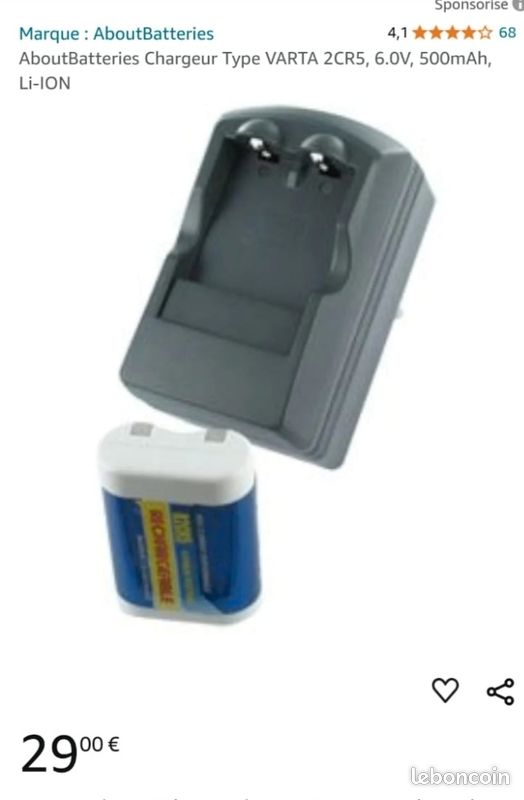 Minolta Camera Battery Charger Minolta Dynax 5000i Battery