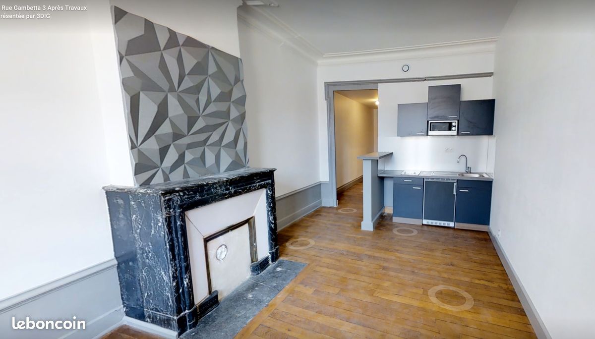Appartement 2 pièces 48 m² · à Saint-Étienne · 48 m² · 445 €