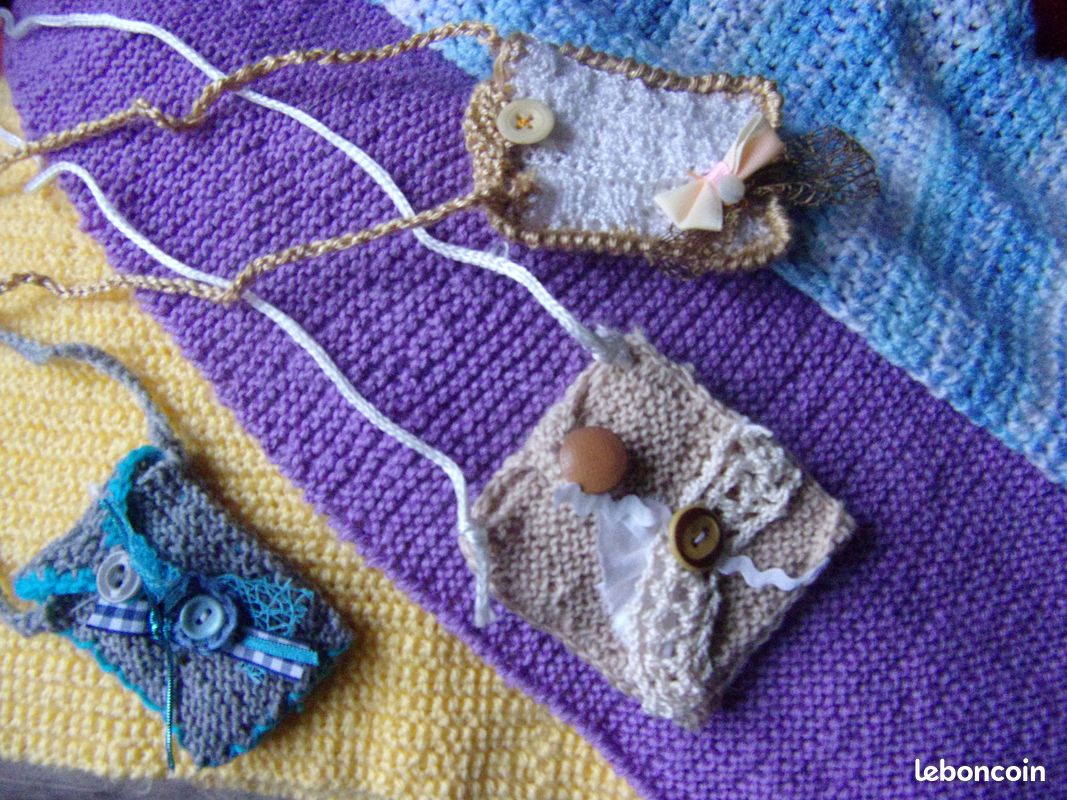 Collier petit sac fétiche (image 2)