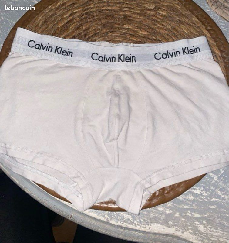 Boxer Calvin Klein blanc – Taille S (image 1)