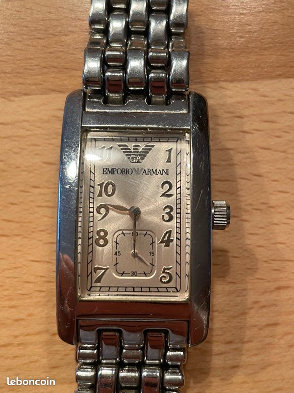 Montre Homme Emporio Armani AR0106 – Acier, authentique, avec