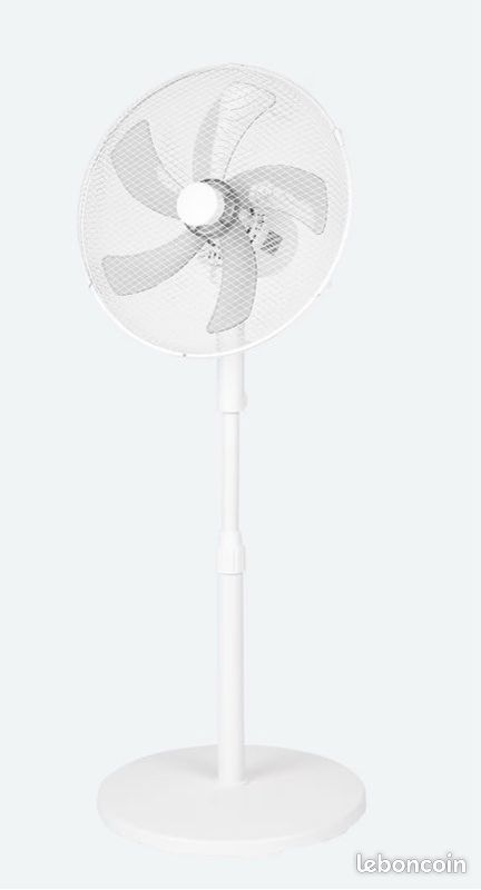 Ventillateur neuf - BLANC SUR PIED (image 4)
