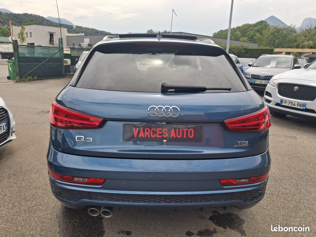 Audi q3 2.0 tdi 184 cv s-line quattro toit ouvrant panoramique/son bose/cuir (image 5)