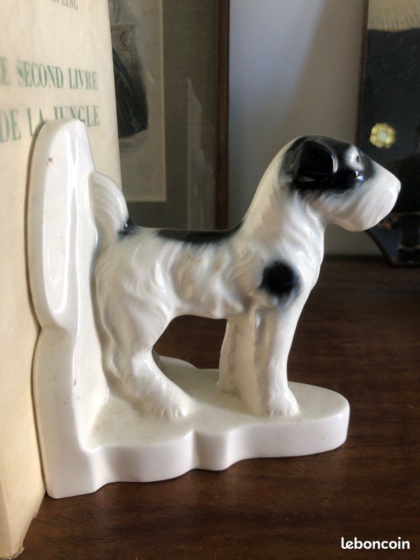 Paire de serre-livres Schnauzer (image 2)