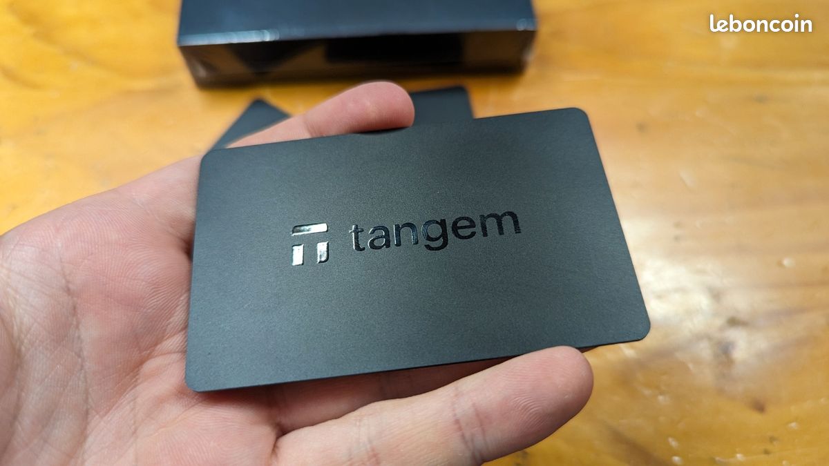 Portefeuille wallet Tangem crypto monnaie - Accessoires informatique