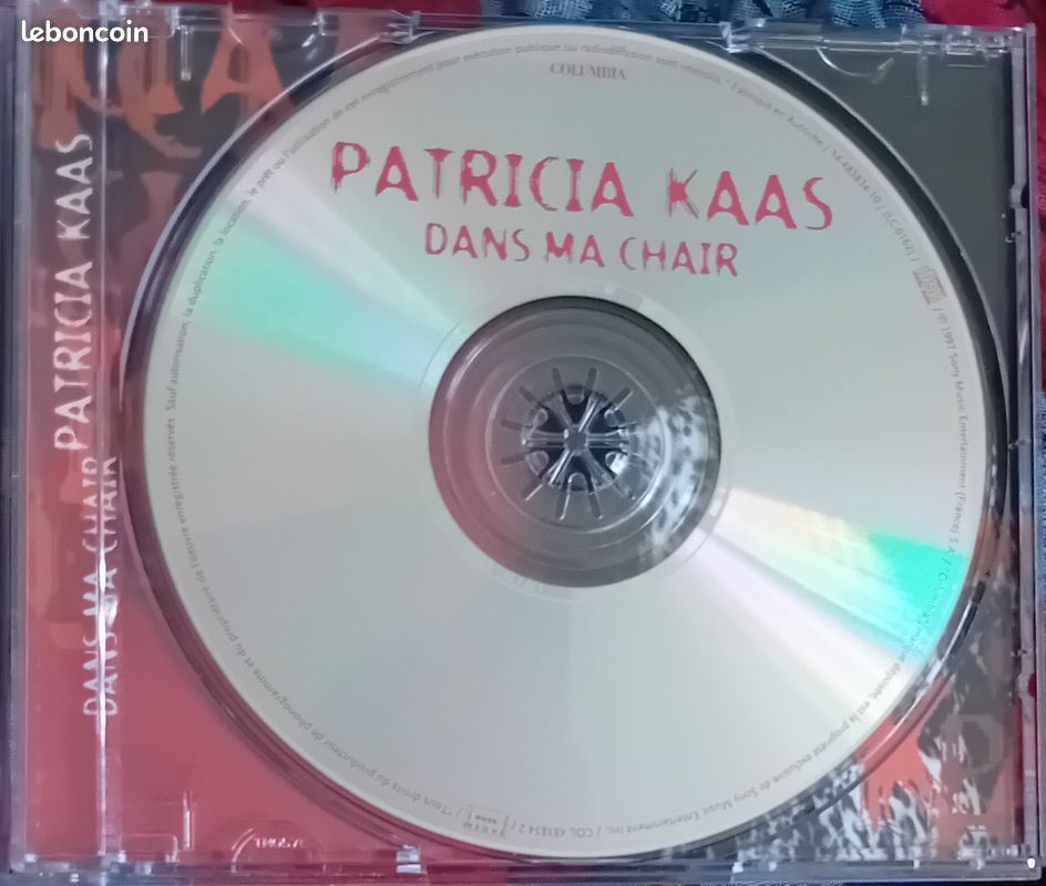 Cd Patricia kaas " Dans ma chair " (image 3)