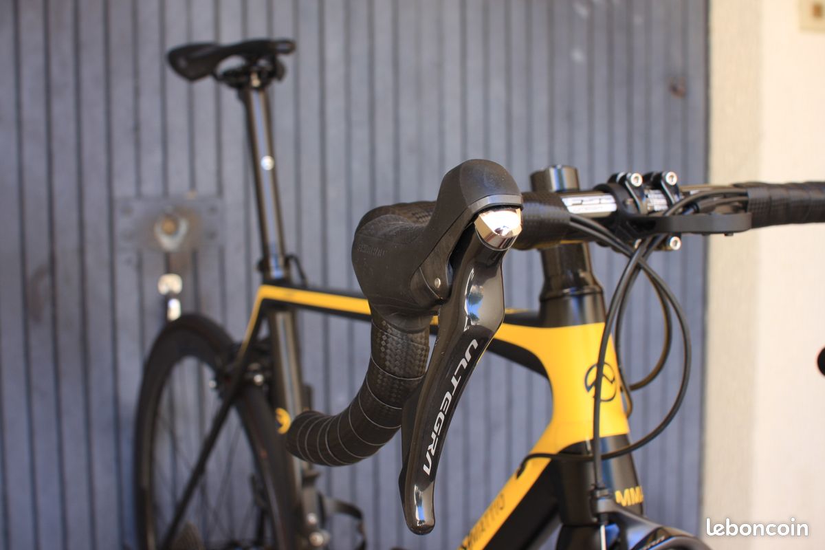 Vélo route carbone Officine Mattio Lemma – Ultegra R8000 – Roues carbone Vision 40 – Taille 56 – Excellent état (image 10)