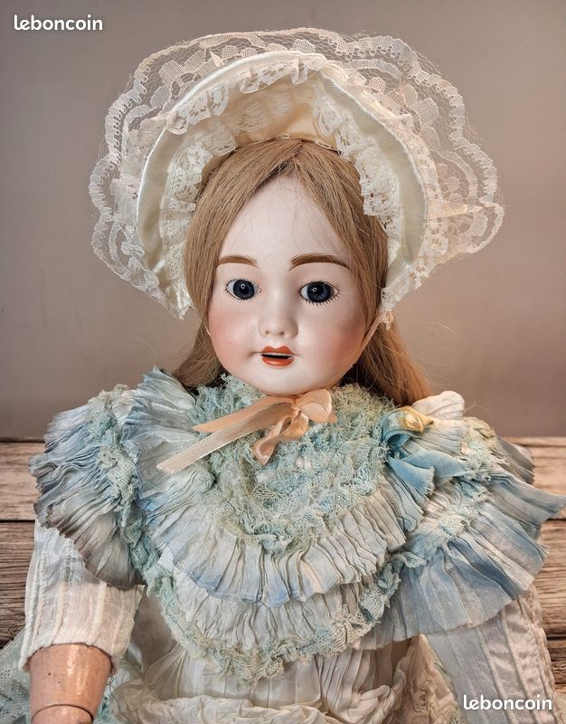 Patron Ancien La Poupée Modèle 1885 - Reproduction Pour Costume De Poupée 55cm