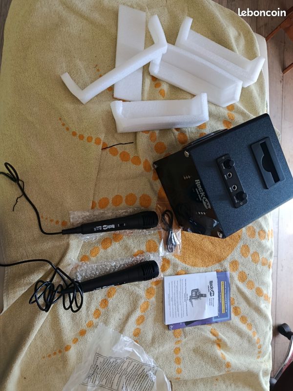 Enceinte avec 2 micros (image 4)