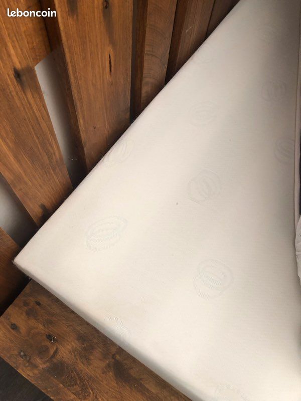 Lit palette140x190cm avec sommier et matelas (image 6)