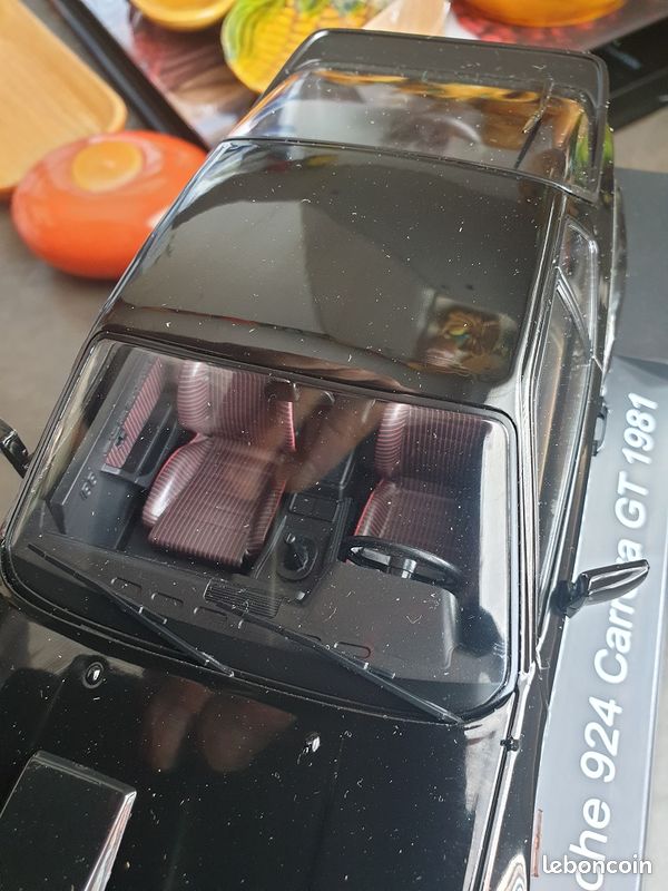 porsche 924 carrera gt 1981 black mcg 18198 1:18 mcg18198