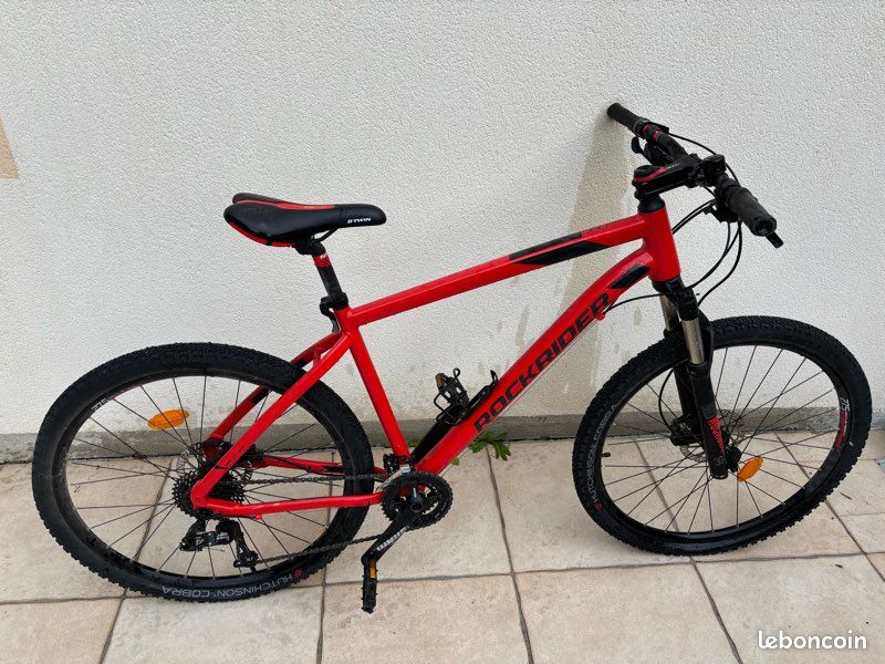 VTT Rockrider avec frein à disque hydraulique et suspension Vélos
