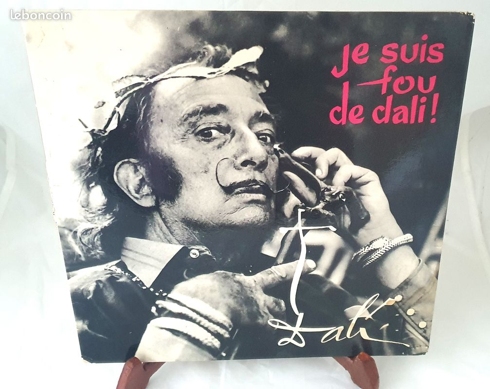 Salvador Dalí – Je suis fou de Dalí – Vinyle rare 1975 (image 1)