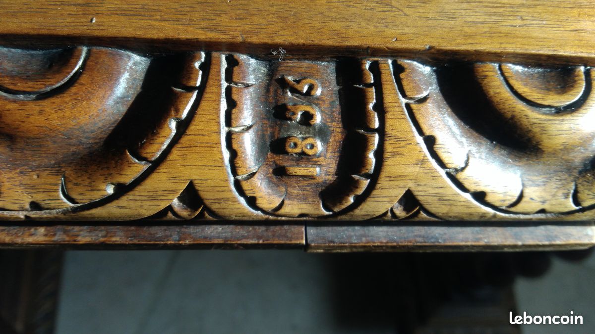 Table de salle à manger avec 2 allonges (image 2)